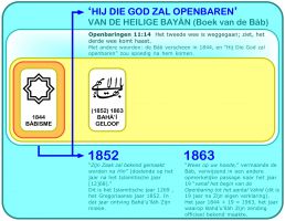 studio1world bahai inspired art - "Hij die God zal openbaren."